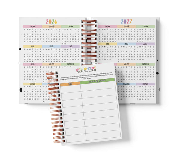 Agenda Preescolar MO - Capibaras