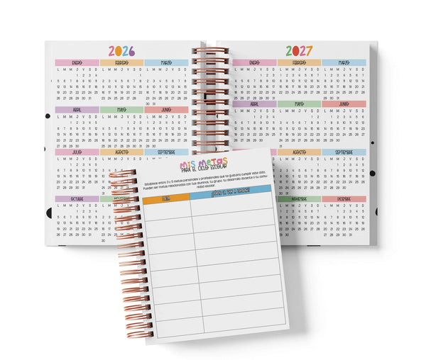 Agenda Preescolar MO - Intensamente