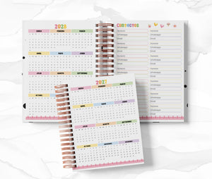 Planner 2 Días por Página - Capibaras