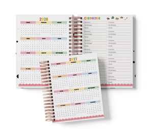 Planner Diario con Horario - Shin-chan