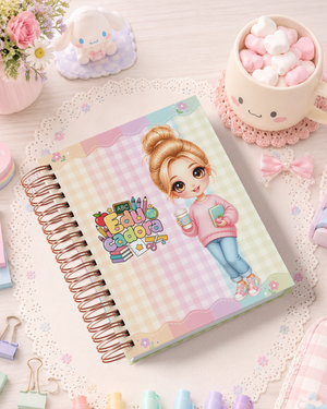 Pack de Portadas Educadora  Docente de Preescolar - Sweet Rainbow