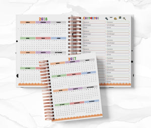 Planner Diario con Horario cada 30 Min - Batman