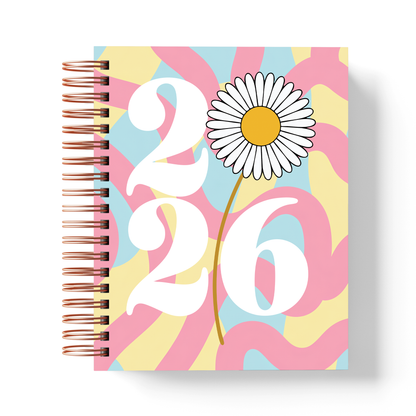 Agenda Diaria 2026 con Horario | 1 Día por Página | PDF Imprimible