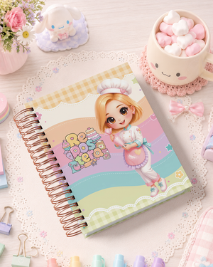 Pack de Portadas Repostero  Pastelero - Sweet Rainbow