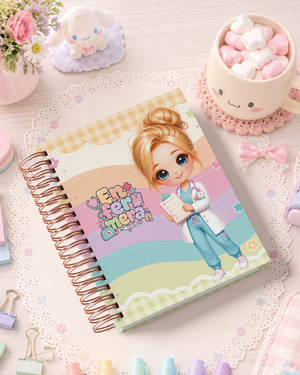 Pack de Portadas Enfermera - Sweet Rainbow
