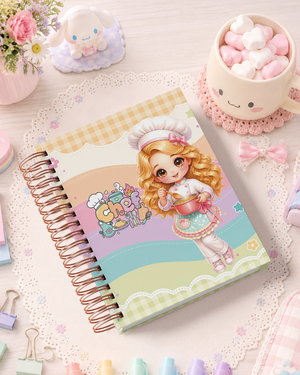 Pack de Portadas Chef  Cocinero - Sweet Rainbow