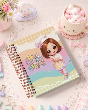 Pack de Portadas Repostero  Pastelero - Sweet Rainbow