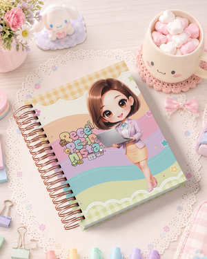 Pack de Portadas Secretaria  Recepcionista - Sweet Rainbow