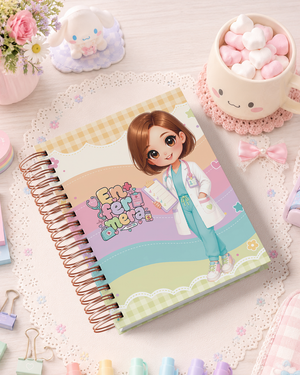 Pack de Portadas Enfermera - Sweet Rainbow