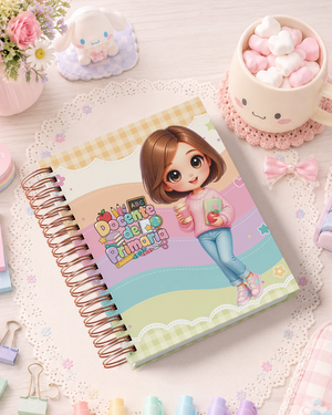 Pack de Portadas Docente de Primaria - Sweet Rainbow