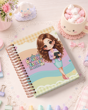Pack de Portadas Directora Escolar - Sweet Rainbow