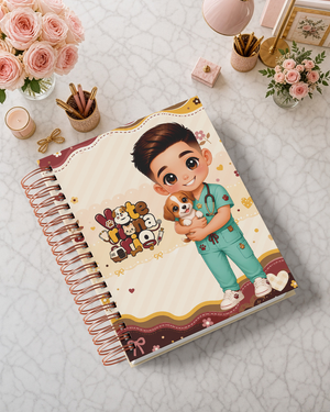 Pack de Portadas Veterinario - Dark Academia