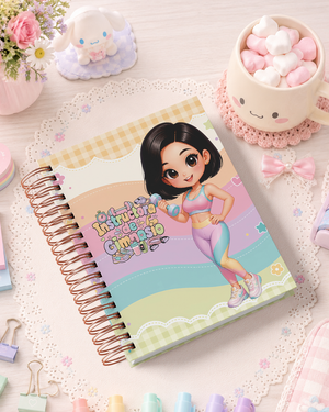 Pack de Portadas Instructora de Gimnasio  Fitness - Sweet Rainbow