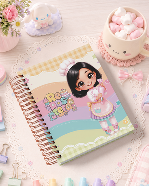 Pack de Portadas Repostero  Pastelero - Sweet Rainbow