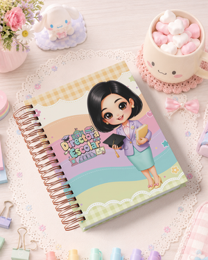 Pack de Portadas Directora Escolar - Sweet Rainbow