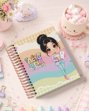 Pack de Portadas Actuario  Economista - Sweet Rainbow