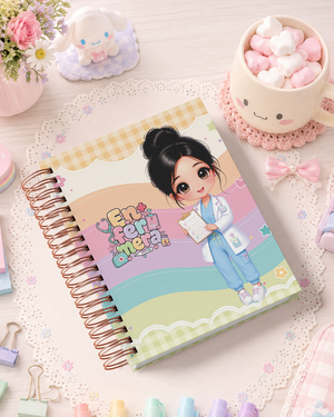 Pack de Portadas Enfermera - Sweet Rainbow