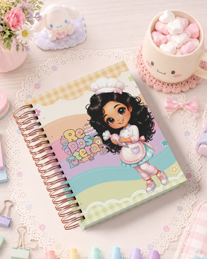 Pack de Portadas Repostero  Pastelero - Sweet Rainbow