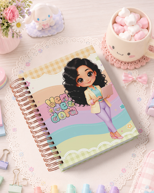 Pack de Portadas Vendedora  Cajera  Encargada - Sweet Rainbow