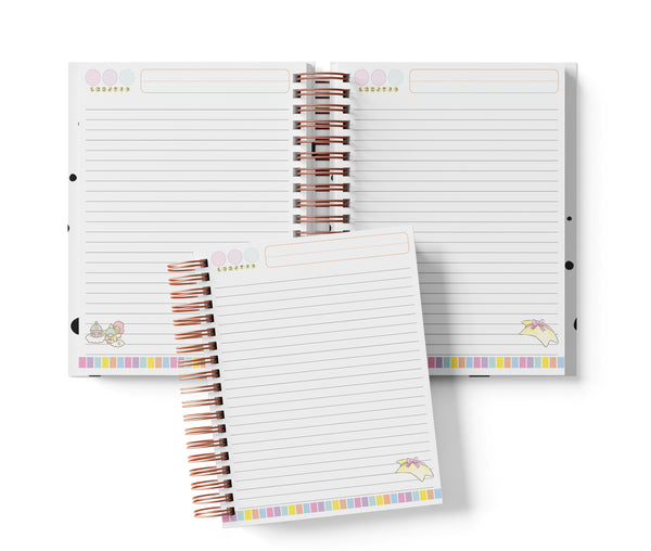 Cuaderno Medio Oficio - Little Twin Stars