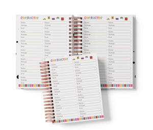Libreta de Tandas 25 Participantes - Friends