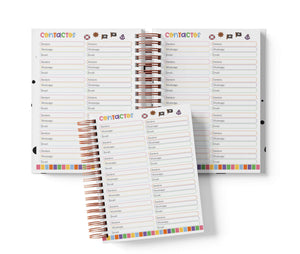 Libreta de Tandas 21 Participantes - One Piece
