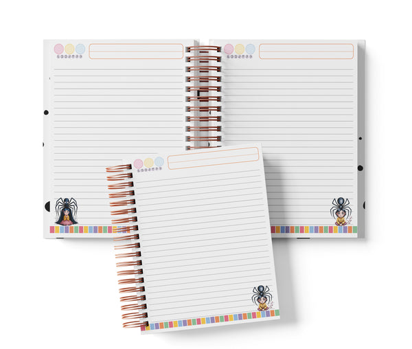 Cuaderno Medio Oficio - Coraline