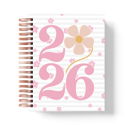 Agenda Diaria 2026 con Horario | 1 Día por Página | PDF Imprimible