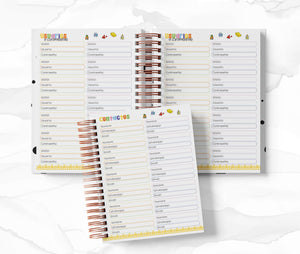 Planner 2 Días por Página - Bob Esponja