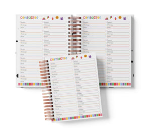 Libreta de Tandas 21 Participantes - Intensamente
