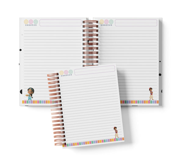 Cuaderno Medio Oficio - Aladdin