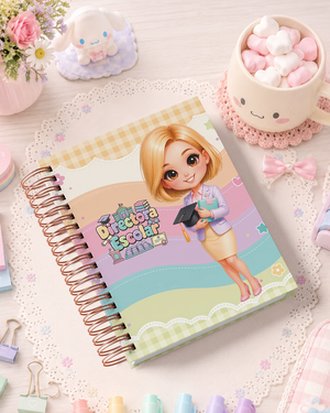 Pack de Portadas Directora Escolar - Sweet Rainbow