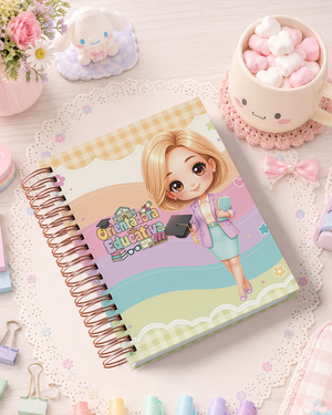 Pack de Portadas Orientadora Educativa - Sweet Rainbow