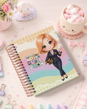 Pack de Portadas Piloto  Sobrecargo  Aeromoza - Sweet Rainbow