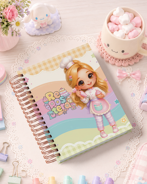 Pack de Portadas Repostero  Pastelero - Sweet Rainbow