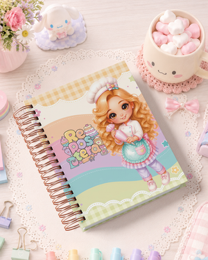 Pack de Portadas Repostero  Pastelero - Sweet Rainbow
