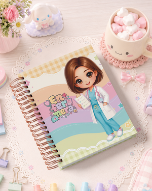 Pack de Portadas Enfermera - Sweet Rainbow