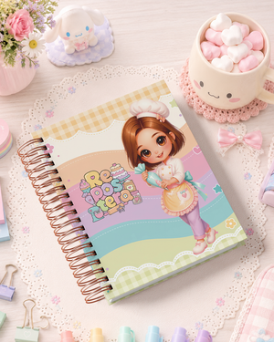 Pack de Portadas Repostero  Pastelero - Sweet Rainbow