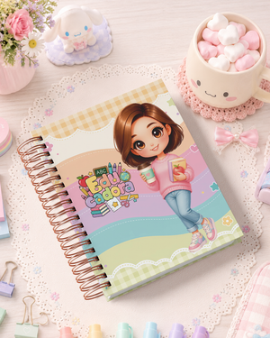 Pack de Portadas Educadora  Docente de Preescolar - Sweet Rainbow