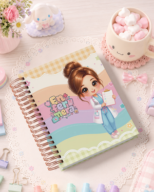 Pack de Portadas Enfermera - Sweet Rainbow