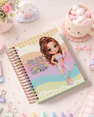 Pack de Portadas Instructora de Gimnasio  Fitness - Sweet Rainbow