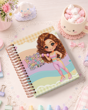 Pack de Portadas Instructora de Gimnasio  Fitness - Sweet Rainbow