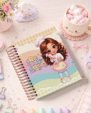 Pack de Portadas Repostero  Pastelero - Sweet Rainbow