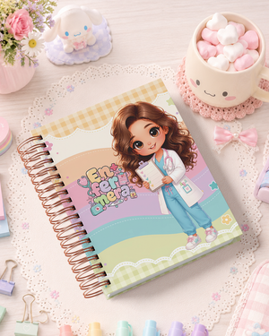 Pack de Portadas Enfermera - Sweet Rainbow