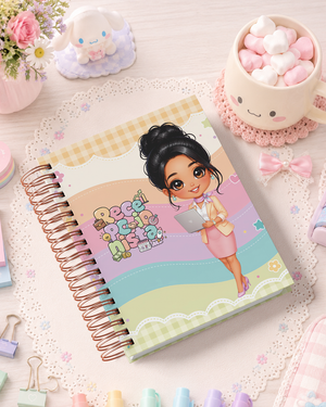 Pack de Portadas Secretaria  Recepcionista - Sweet Rainbow