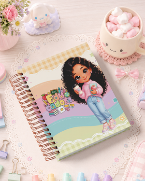Pack de Portadas Educadora  Docente de Preescolar - Sweet Rainbow