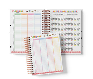Planner Diario con Horario - Shin-chan