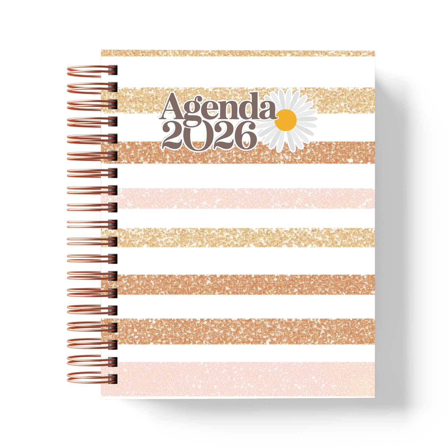 Agenda Diaria 2026 con Horario | 1 Día por Página | PDF Imprimible