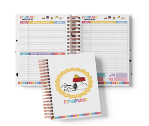 Libreta de Abonos y Pedidos - Peanuts (Snoopy & Charlie Brown)