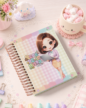Pack de Portadas Secretaria  Recepcionista - Sweet Rainbow